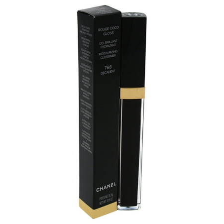 Chanel Rouge Coco Gloss Moisturizing Glossimer - # 768 Decadent 0.19 oz Lip (Best Chanel Lip Gloss)