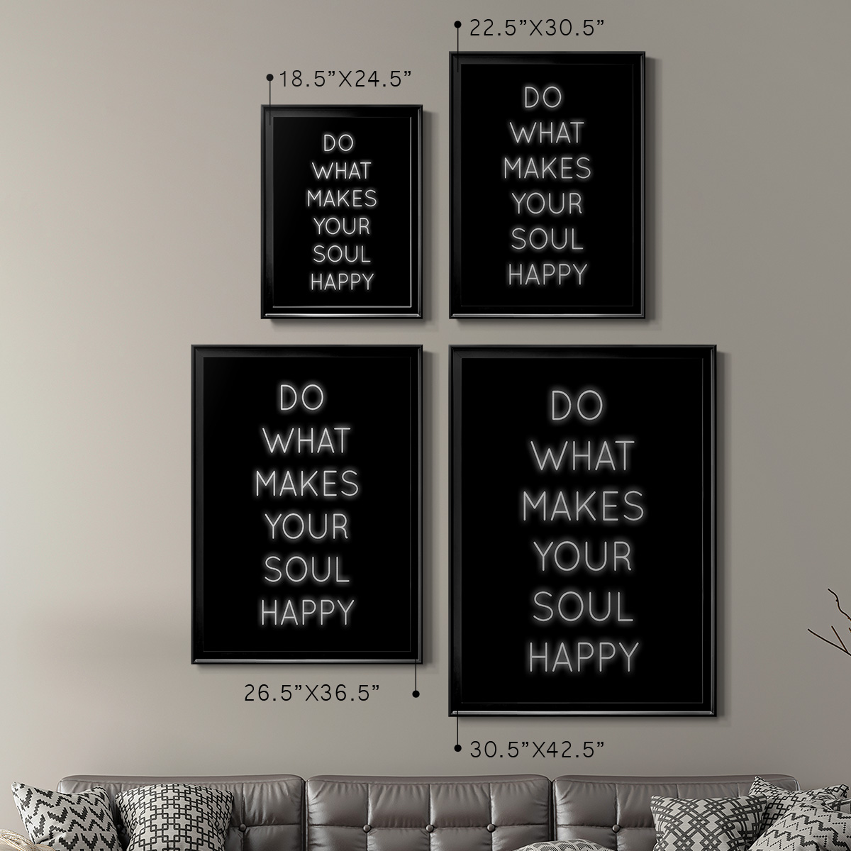 Soul Happy Premium Framed Print - Ready to Hang