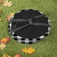 thumbnail image 5 of Black and White Buffalo Check Collapsible Yard Bag, 5 of 5