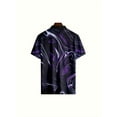 thumbnail image 2 of Short-Sleeve Polo Shirts for Men Causal Workwear Clothing - Quick Dry, Breathable, Regular-Fit & Lightweight Purple XL, 2 of 6