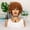 4, variant on Elf Cut Wig Short Hair Wig with Bangs Mixed Color Highlights Fluffy Synthetic Wig Replacement Wig for Women Halloween Costume Wig