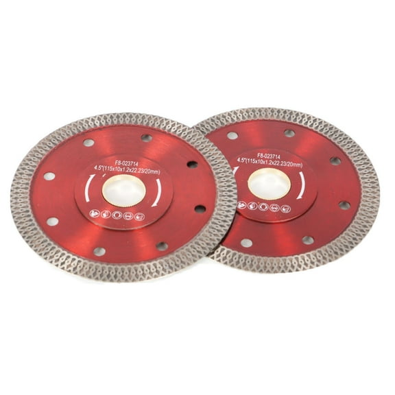 4-1/2 inch Cut-Off Wheels Super Thin Cutting Disc for Cutting Metal Granite Marble, 2 Pack