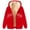 a-Red, variant on QHFBli Womens Zip Up Hoodies Casual Oversized Fleece Jacket Trendy Hoodie Winter Sherpa Jacket Warm Winter Coats Pockets a-Red XXL