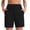 Black, variant on Costeam Womens High Waist Elastic Waist Running Yoga Shorts Side Pockets Lightweight Breathable Fabric Loose Fit Summer Active Short Pants