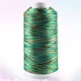 thumbnail image 4 of EeaseCA 3 Strand Thread Sewing Thread Macrame Cord Tassel Making Material Jewelry Making Cord Ice Silk Thread (Dark Green), 4 of 7