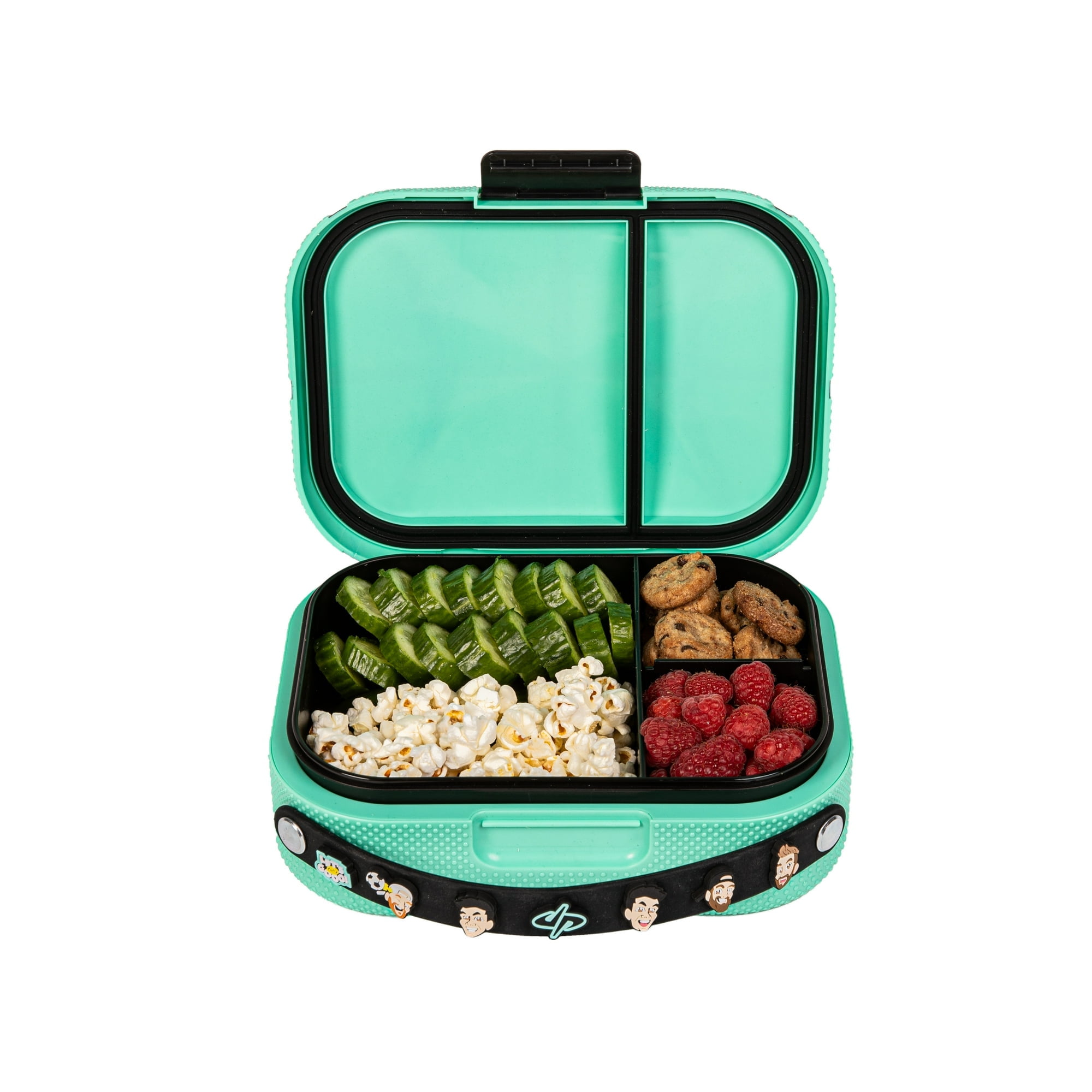 Dude Perfect Lunch Box with Snap Tight Lid, Insulated Lunch Bag for Work or School, Reusable, Durable, and Easy to Clean