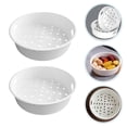 thumbnail image 3 of SHISUYAN 2pcs Rice Cooker Plastic Steamer Plastic Steaming Rack Rice Cooker Steamer Basket Rice Cooker Supply, 3 of 8