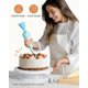thumbnail image 5 of Soporte giratorio para tartas Kootek, 11 pulgadas, blanco, 5 of 6