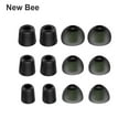 thumbnail image 6 of Yucurem Noise Isolating Memory Foam Silicone Ear Tips Comfortable for in Earbuds(black), 6 of 8