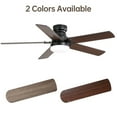 thumbnail image 6 of Sofucor 42 Inch Modern Ceiling Fan With LED Light 5 Blades Remote Control Reversible DC Motor Black For Bedroom, 6 of 13