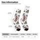 thumbnail image 2 of Balery Vintage Butterflies Calcetas Largas con Estampado para Hombre y Mujer – Suaves y Transpirables, Talla Única (US 5-11), 2 of 6