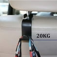 thumbnail image 2 of (12 Pieces) Car headrest Hook, Intimate Design, Durable Rear seat Hook, Load 40pounds, Portable Shelf, can be Used for Handbag, Wallet, Cloth Sundries, 2 of 8