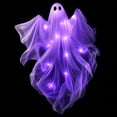 thumbnail image 2 of Tuvgenk Ghost garden lights outdoor Battery Landscape Light LED Purple Polyester Hanging Perfect for parties, outdoor events, gardens, and props, 2 of 5