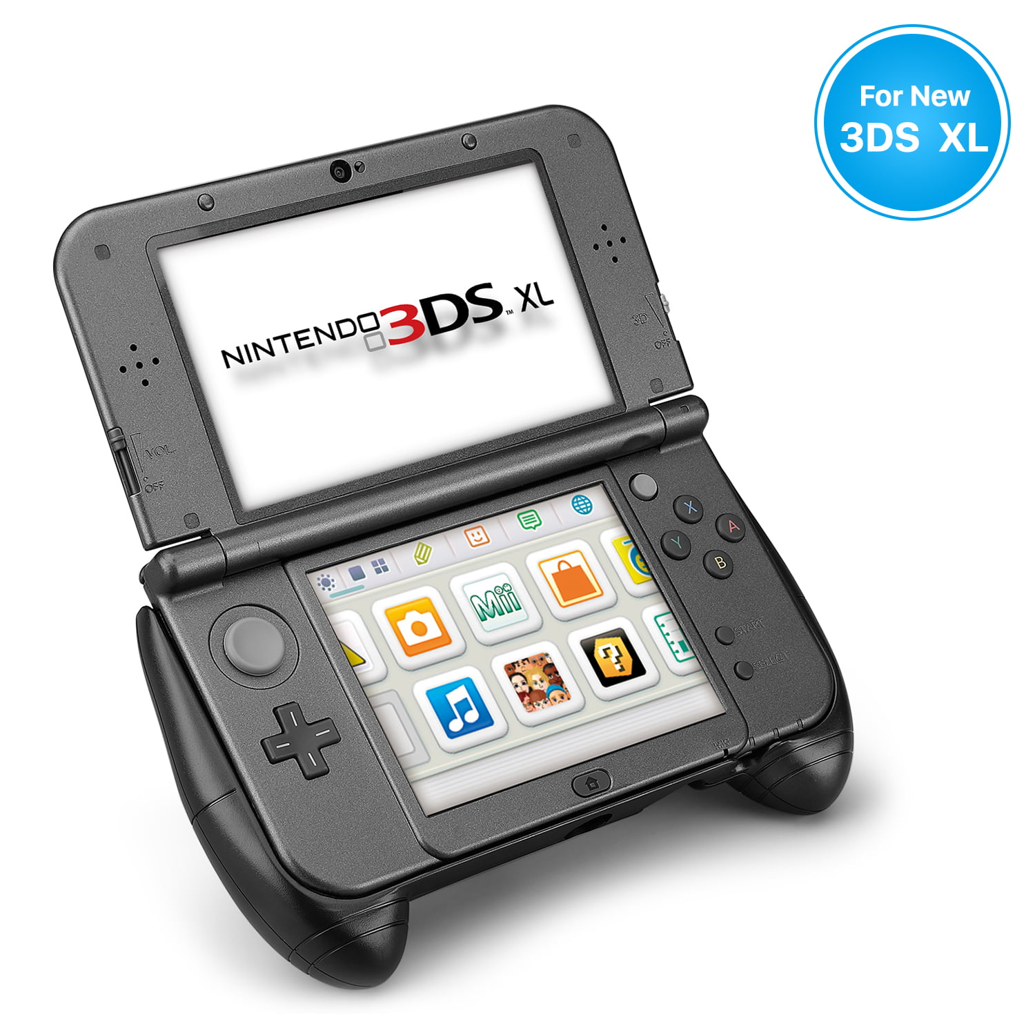 New Nintendo 3DS XL Hand Grip Protective Cover Skin Rubber Controller Grip Case Ergonomic