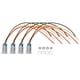 thumbnail image 1 of Juego de 4 luces indicadoras de LED impermeables, lámpara negativa común, suministros industriales, 12mm, 110-220V, 1 of 8