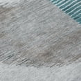 thumbnail image 2 of Dalyn Rugs Machine Washable Indoor/Outdoor Chantille Teal 5' x 7'6" Rug, 2 of 9