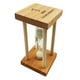 thumbnail image 4 of Temporizador De Cepillado De Reloj De Arena Con Marco De Madera De 1 Minuto, Temporizador De Cocina, Blanco, 4 of 5