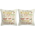 thumbnail image 1 of Set of Two-16" Thankful Toss Pillows, 1 of 2