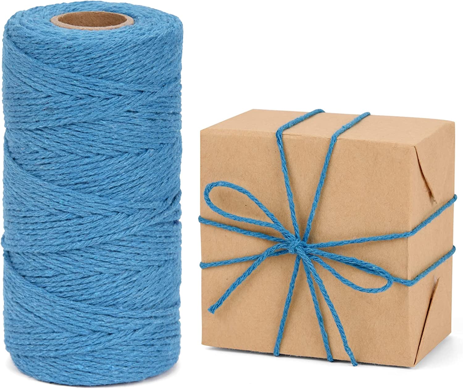 Natural Jute Twine, 328 Feet Twine String for DIY Art Crafts, Gardening