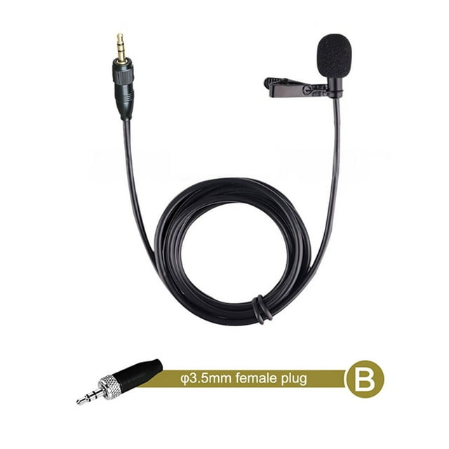 Lefu Portable 1.5M Mic Microphone Hands-free Microphone Speaker For Shure For Sony Wireless Multimedia Player Headworn Microphone New