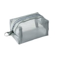 thumbnail image 2 of Transparent Mesh Storage Bag Portable Zipper Pouch Cosmetic Travel Organizer Breathable Lightweight Bag For Toiletries Stationery Accessories And Sundries, 2 of 7