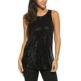 thumbnail image 3 of Zeagoo Womens Sparkle Shimmer Camisole Vest Glitter Sequin Tank Top Shirt Tanks, 3 of 9