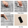 thumbnail image 4 of Car Front Rear Seat Cover Breathable Plush Pad Mat Vehicle Chair Cushion Set Universal, 4 of 9