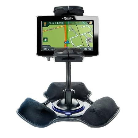Bean Bag Dashboard Mount - Car / Truck Vehicle Holder Mounting System for Magellan Roadmate 1475T Includes Unique Flexible Windshield Suction and Universal Dashboard Mount Optio