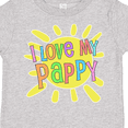thumbnail image 4 of Inktastic I Love My Pappy Sun and Rainbow Letters Boys or Girls Toddler T-Shirt, 4 of 5