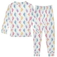 thumbnail image 3 of Pajamama Cute Seahorse Cute Comfortable Cotton Two-piece Pajama Set, 3 of 7