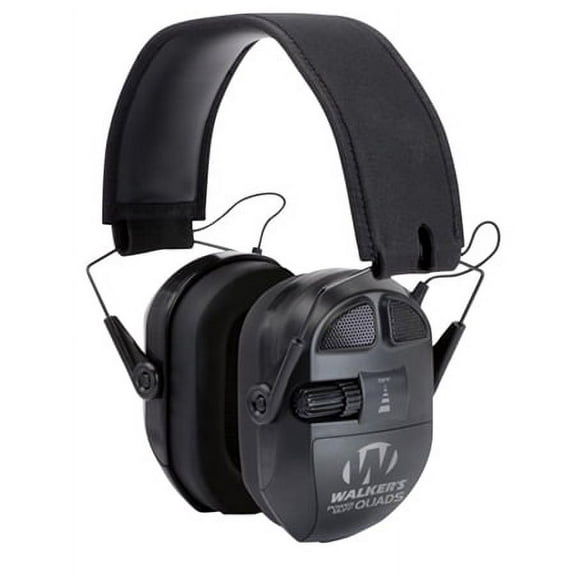 Walkers Game Hearing Ultimate Series Black Ear Muff, 27 Db, from GSM Outdoors.