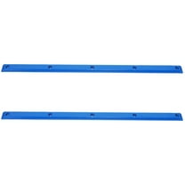 Niceauty 2Pcs Universal Blue Plastic Skateboard Rail Durable Anti Collision Parts