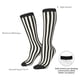thumbnail image 4 of Balery Black And White Thick Stripes Calcetines novedosos Calcetines deportivos Calcetines hasta la rodilla Calcetines de algodón Calcetines originales y geniales, 4 of 6