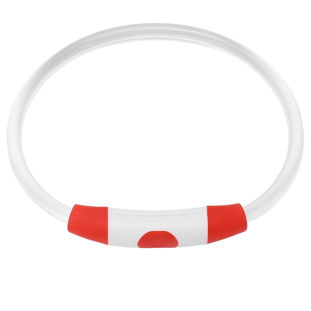 Collar De Perro LED, Collar Recargable Para Mascotas Con Flash USB Con 3 Modos De Luz Para Seguridad Nocturna De Perros
