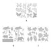 thumbnail image 5 of Injueey Pegatinas de pájaros para ventana, prevención de golpes, película electrostática, calcomanías de vidrio, buen diseño mate, Type3 NO3, 5 of 6