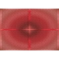 thumbnail image 1 of Ahgly Company Indoor Rectangle Patterned Shocking Orange Area Rugs, 4' x 6', 1 of 1