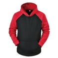 thumbnail image 2 of Vedolay Men's Hoodies Warm Long Sleeve Cute Print Hoodies Sweater Outwear 2023 Red,S, 2 of 4