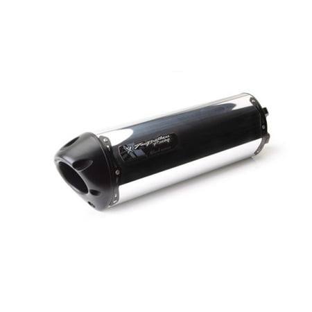 Two Brothers Black Series - Two Brothers Racing 005-3570406V-B M-2 Black Series V.A.L.E. Slip-On - Aluminum