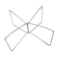 thumbnail image 4 of Soporte plegable para enfriador, soporte para bolsa de basura, soporte universal estable para tanque de agua, soporte para maletas para viajes, hogar, Plata, 4 of 8