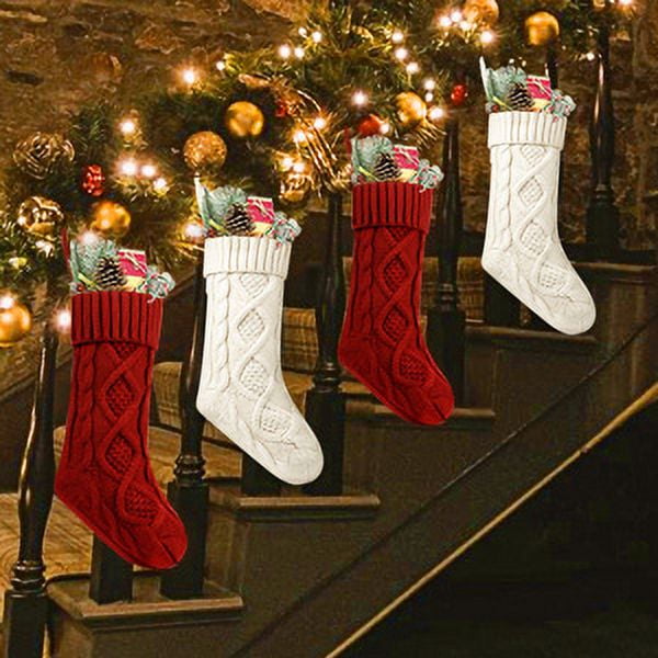 Cable sale knit stockings