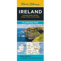 Rick Steves: Rick Steves Ireland Planning Map : Including Dublin, Belfast, Dingle & Ring of Kerry Maps (Edition 2) (Sheet map, folded)