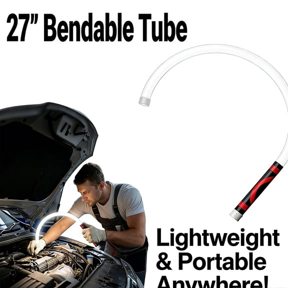 Flexible Bendable Mechanic Light 27 Inch, Rechargeable LED Flashlight Stick High Lumen, 3 Brightness Modes Work Light for Tight Spaces Auto Repair