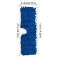 thumbnail image 3 of 2 Pack Microfiber Mop Pads for O-Cedar, Wet/Dry Use, Reusable Mopping Cloths for Steam Mops, Blue, 3 of 7