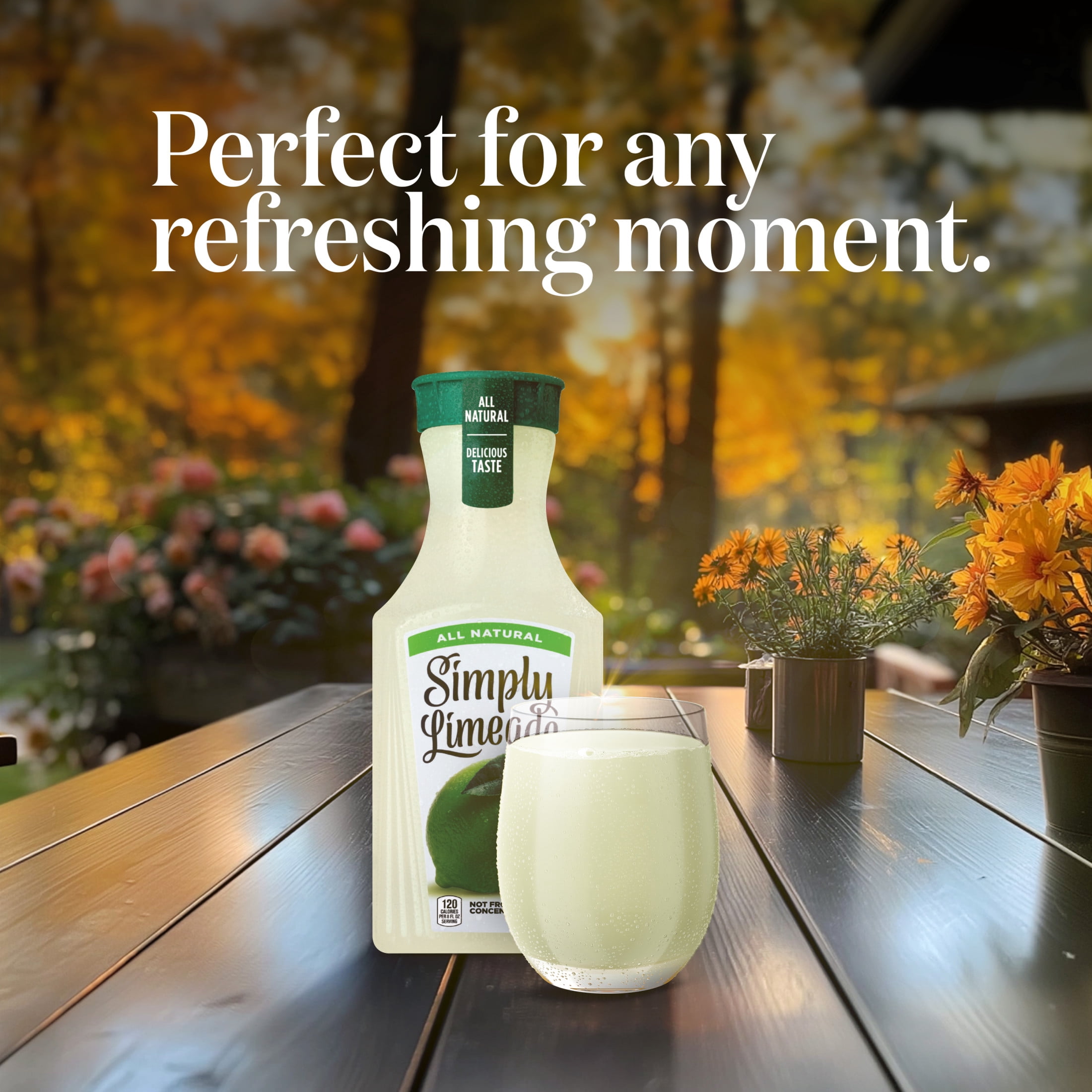 Simply Limeade Bottle, 52 fl oz