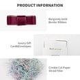 thumbnail image 3 of Caja de regalo YINUOYOUJIA Burgundy, 42 x 33 x 14 cm, set grande, 3 of 5
