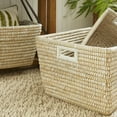 thumbnail image 5 of Napa Home and Garden Rivergrass 3 Piece Basket Set with Handle, 5 of 7