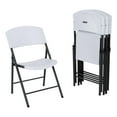 thumbnail image 1 of LIFETIME – Lot de 4 chaises pliantes commerciales, 1 of 7