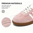 thumbnail image 4 of CHICVOMEY Fashion Retro Sneakers for Women Comfort Casual Non-slip Low-top Athletic Shoes Suitable for Gym Training, walking & daily wear, 4 of 8