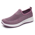 thumbnail image 6 of CAIXAI Wide Toe Box Sneakers Women Arch Support Women Sneakers Casual Non- Sole Low Top Walking Shoes Mesh Knitted Woven Mary Jane Flats Women Hands-Free Soft Shoes, 6 of 6