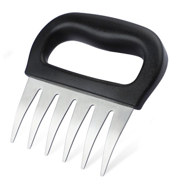 Greeniant Kit de accesorios para barbacoa para acampar, agarre cómodo y mango anticaliente, tenedor para sacar carne Kits de desorden para acampar